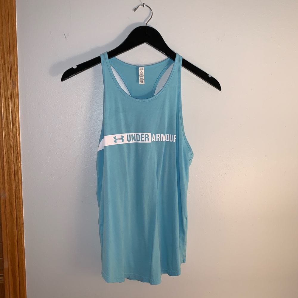 Under Armour Light Blue workout Tank